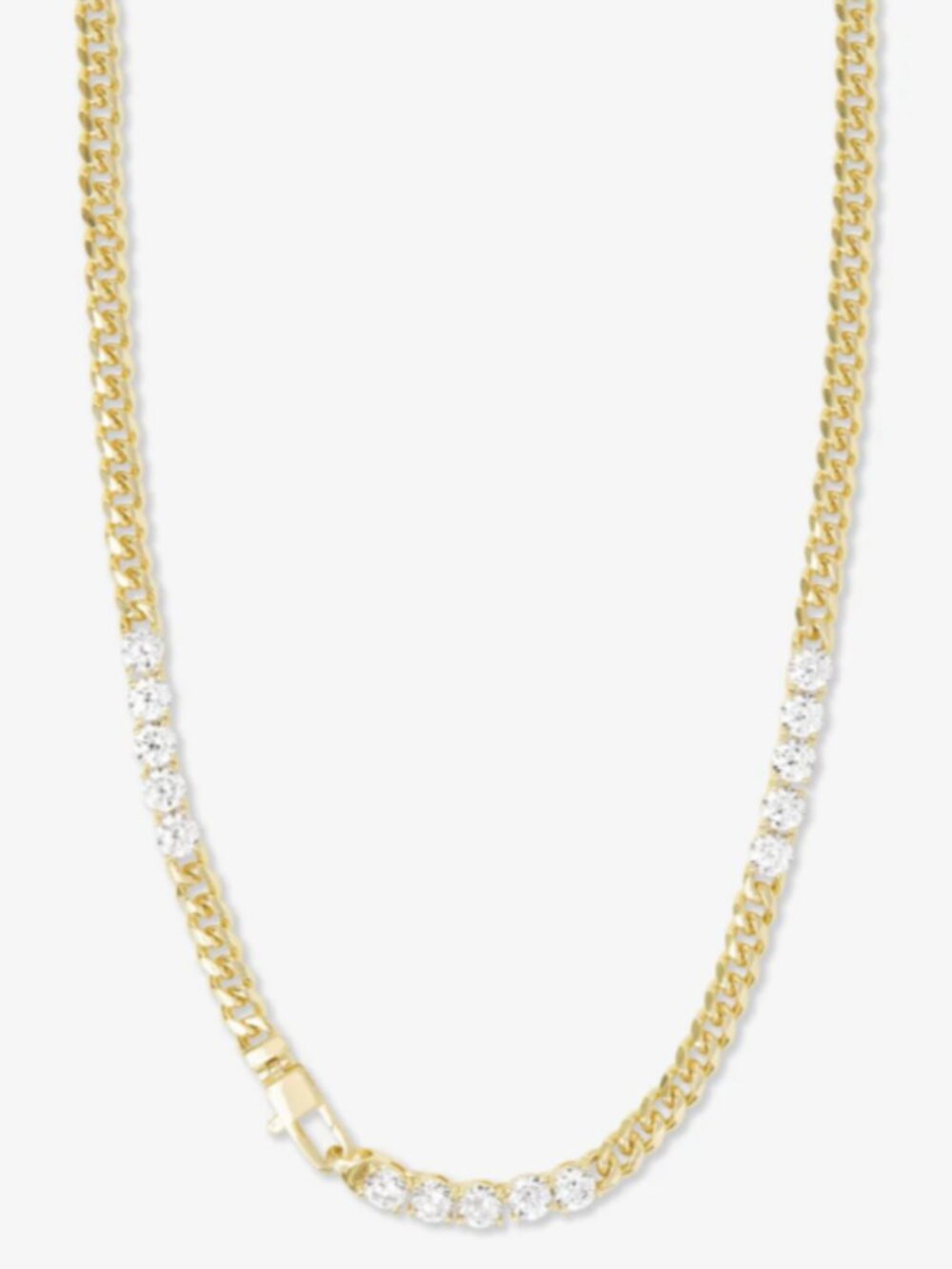 Melinda Maria Julian's Obsessed with Diamonds Necklace 5mm 16"